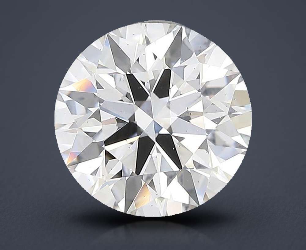 3.08ct E SI1 Rare Carat Ideal Cut Round Lab Grown Diamond