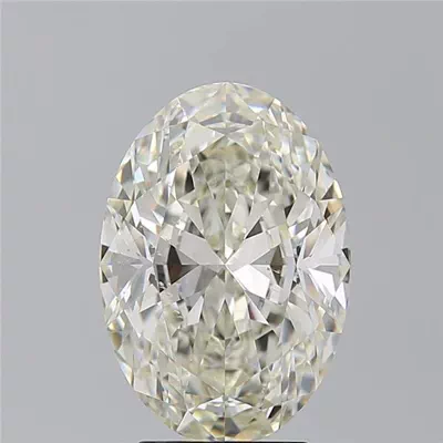 4.07ct I VS2 Rare Carat Ideal Cut Oval Diamond