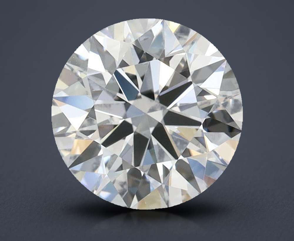 1.37ct D FL Rare Carat Ideal Cut Round Lab Grown Diamond