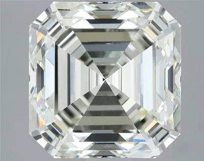 3.53ct I VVS1 Very Good Cut Asscher Diamond
