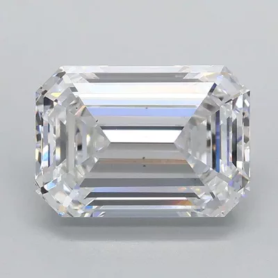 2.07ct D VS1 Rare Carat Ideal Cut Emerald Lab Grown Diamond