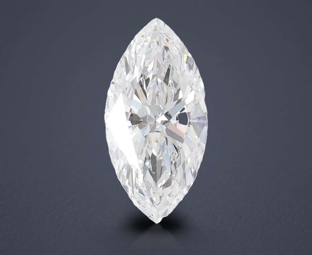1.28ct D VVS1 Rare Carat Ideal Cut Marquise Lab Grown Diamond