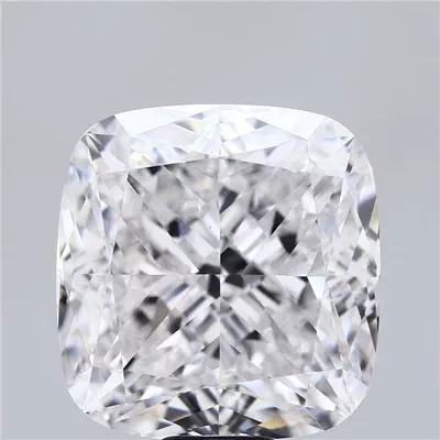 22.19ct E VS1 Rare Carat Ideal Cut Cushion Lab Grown Diamond