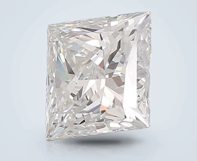 2.54ct E VS1 Rare Carat Ideal Cut Princess Lab Grown Diamond