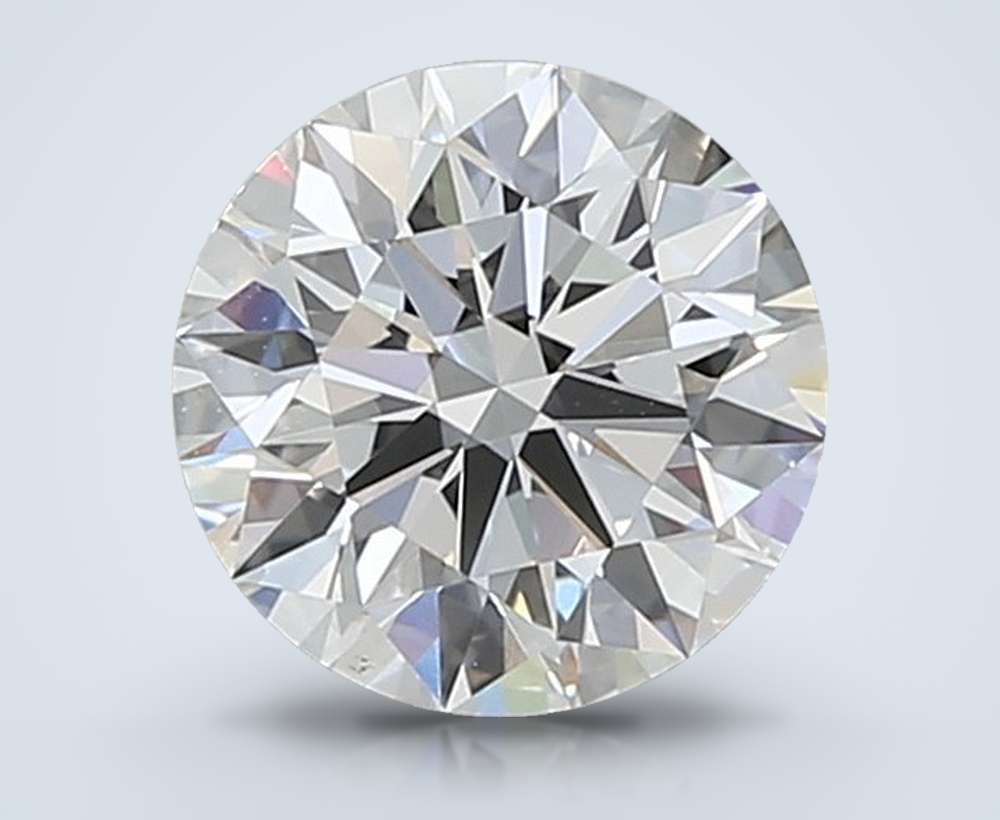 1.04ct D VS1 Rare Carat Ideal Cut Round Lab Grown Diamond