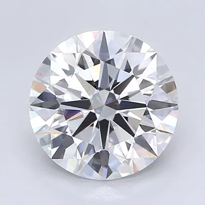 2.40ct D VVS1 Rare Carat Ideal Cut Round Lab Grown Diamond
