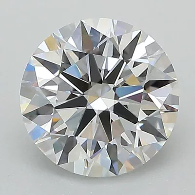 1.59ct E VVS2 Rare Carat Ideal Cut Round Lab Grown Diamond
