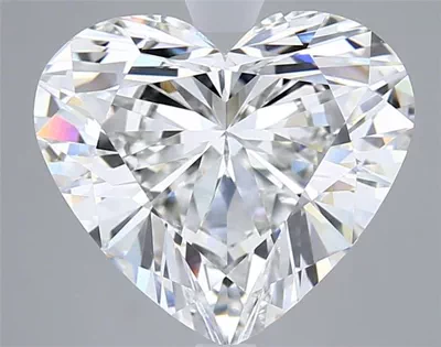 6.03ct E VS1 Excellent Cut Heart Lab Grown Diamond