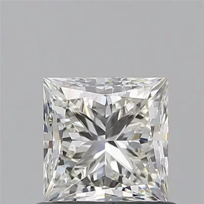 0.71ct J VVS2 Rare Carat Ideal Cut Princess Diamond