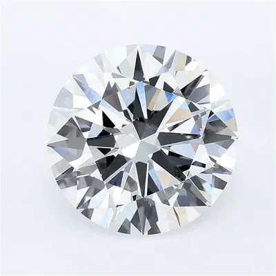 7.02ct F VVS2 Excellent Cut Round Lab Grown Diamond