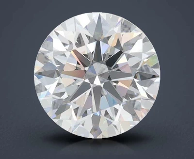 2.95ct D FL Rare Carat Ideal Cut Round Lab Grown Diamond