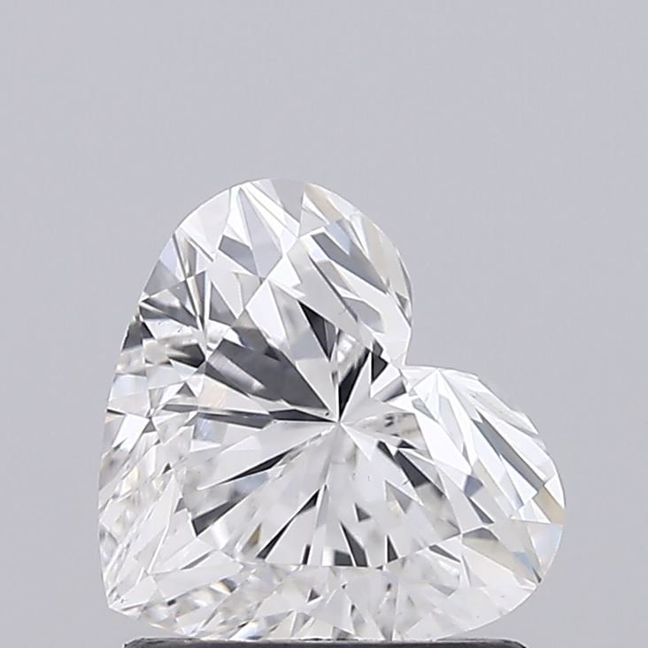 1.38ct E VS1 Rare Carat Ideal Cut Heart Lab Grown Diamond