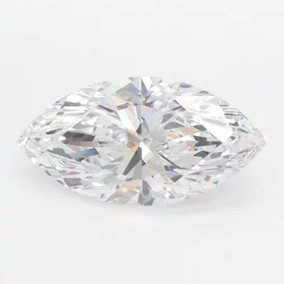 2.22ct D FL Rare Carat Ideal Cut Marquise Lab Grown Diamond