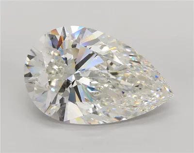 24.27ct G VS1 Rare Carat Ideal Cut Pear Lab Grown Diamond