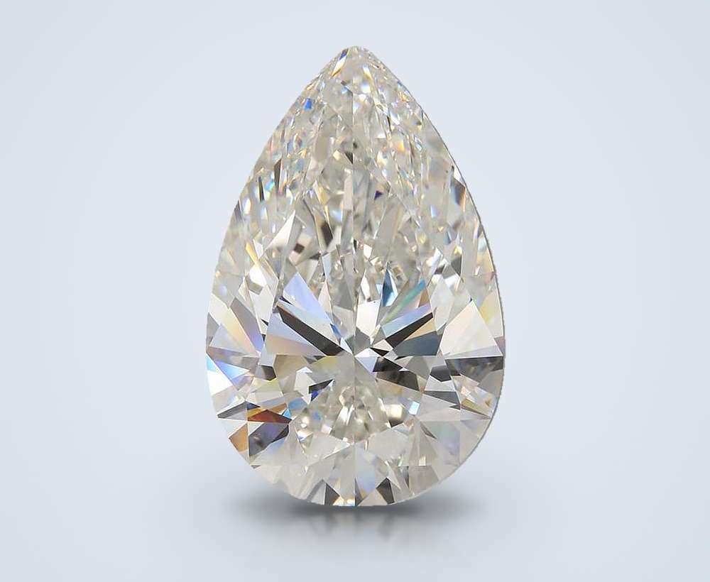 24.27ct G VS1 Rare Carat Ideal Cut Pear Lab Grown Diamond