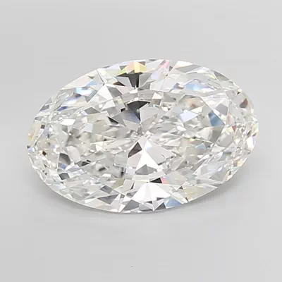 12.06ct F VVS2 Excellent Cut Oval Lab Grown Diamond