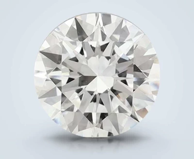 2.54ct E SI2 Excellent Cut Round Lab Grown Diamond