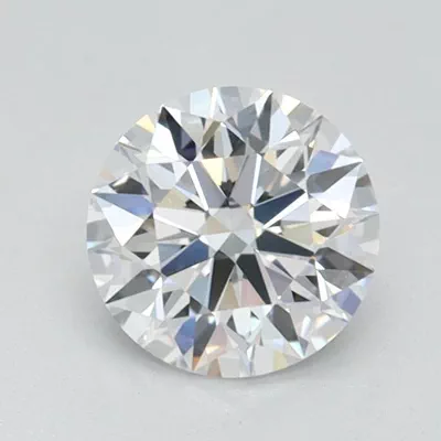 0.61ct D FL Rare Carat Ideal Cut Round Lab Grown Diamond