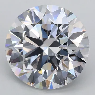 3.34ct E VVS2 Rare Carat Ideal Cut Round Lab Grown Diamond
