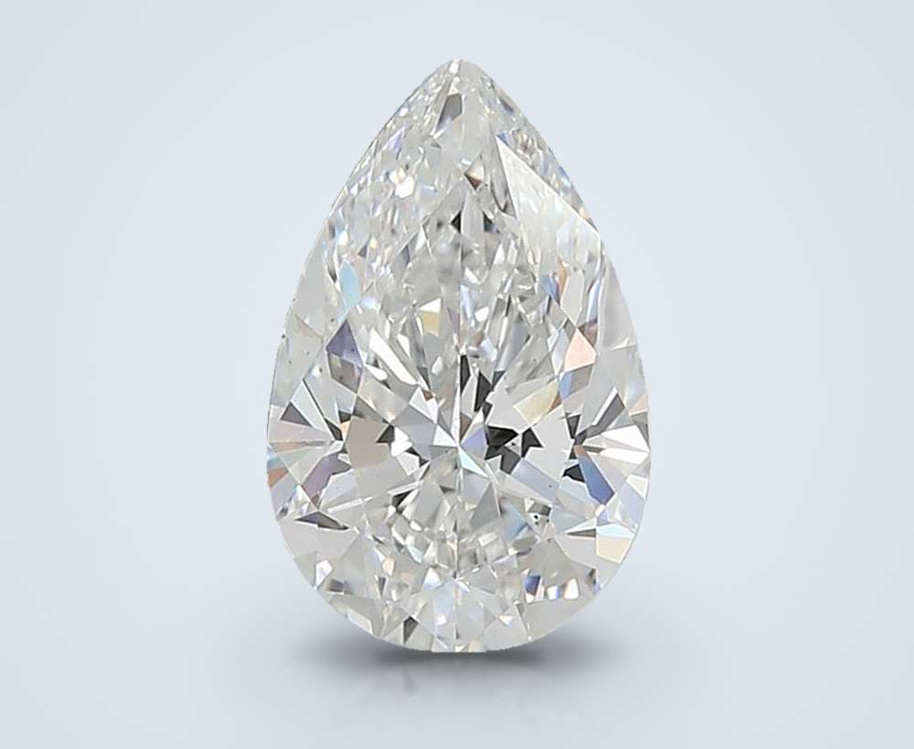 1.82ct E VS1 Rare Carat Ideal Cut Pear Lab Grown Diamond