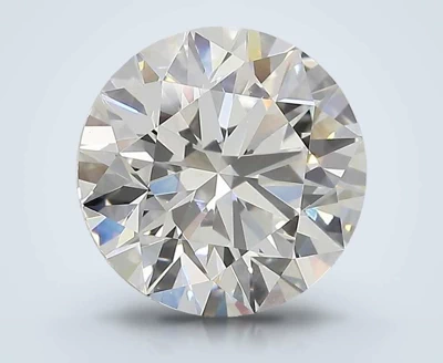 3.45ct E VVS2 Rare Carat Ideal Cut Round Lab Grown Diamond