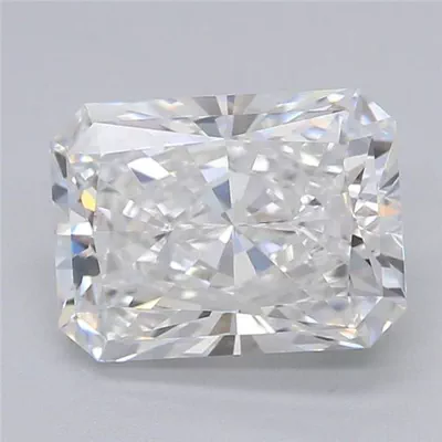 1.35ct D VS1 Rare Carat Ideal Cut Radiant Lab Grown Diamond