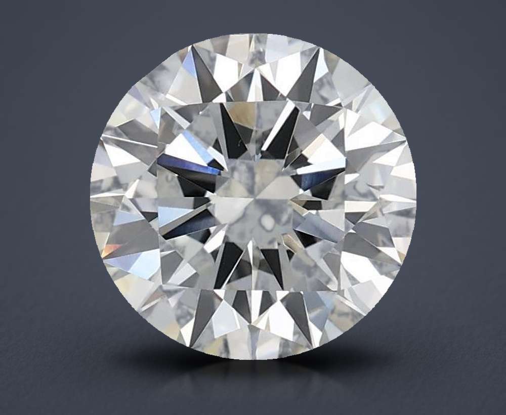 2.11ct H VVS2 Excellent Cut Round Lab Grown Diamond