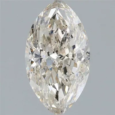 2.00ct J SI2 Rare Carat Ideal Cut Marquise Diamond