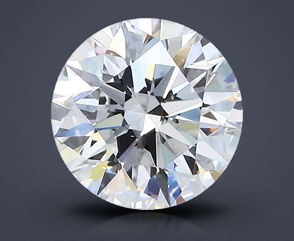 1.55ct E VS2 Rare Carat Ideal Cut Round Diamond