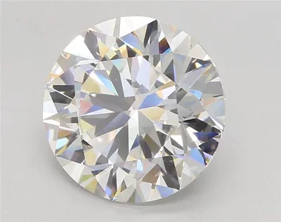 5.49ct G VVS2 Rare Carat Ideal Cut Round Lab Grown Diamond