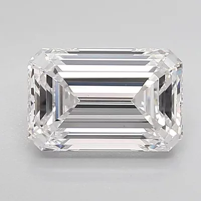 2.59ct E VS1 Rare Carat Ideal Cut Emerald Lab Grown Diamond
