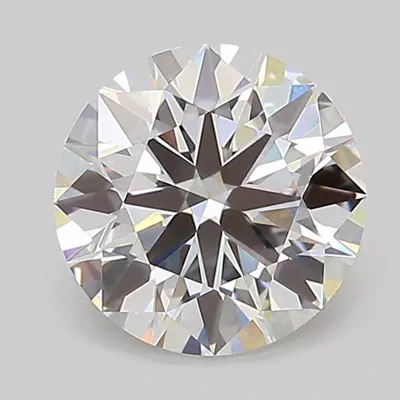 1.49ct D VVS2 Rare Carat Ideal Cut Round Lab Grown Diamond