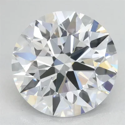 2.53ct D IF Rare Carat Ideal Cut Round Lab Grown Diamond