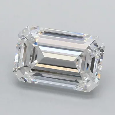 1.53ct E VS1 Rare Carat Ideal Cut Emerald Lab Grown Diamond