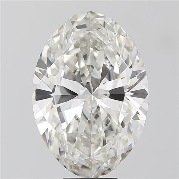 8.02ct H VS2 Rare Carat Ideal Cut Oval Lab Grown Diamond