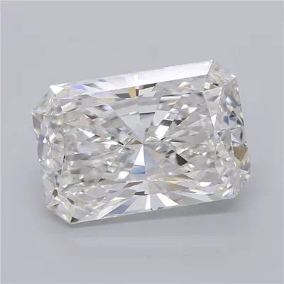 10.62ct F VS1 Rare Carat Ideal Cut Radiant Lab Grown Diamond