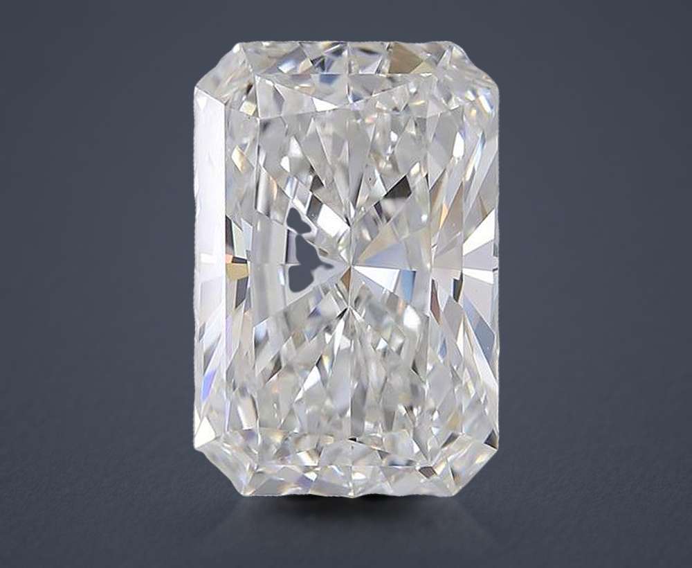 10.62ct F VS1 Rare Carat Ideal Cut Radiant Lab Grown Diamond