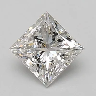 1.00ct G VVS2 Rare Carat Ideal Cut Princess Lab Grown Diamond