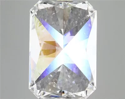 10.56ct F VVS2 Rare Carat Ideal Cut Radiant Lab Grown Diamond