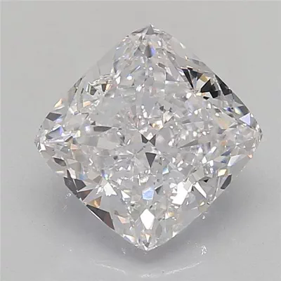 7.03ct E VVS2 Rare Carat Ideal Cut Cushion Lab Grown Diamond
