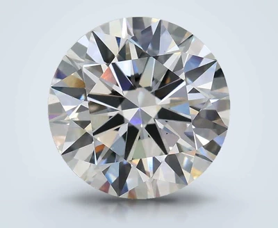 3.08ct E VS1 Rare Carat Ideal Cut Round Lab Grown Diamond