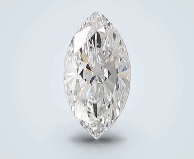 3.07ct E VS2 Rare Carat Ideal Cut Marquise Lab Grown Diamond