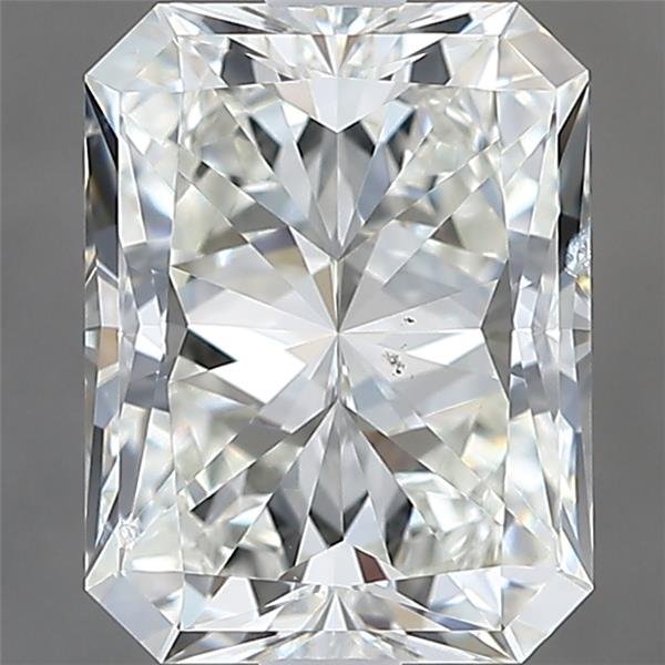 1.70ct J SI1 Rare Carat Ideal Cut Radiant Diamond