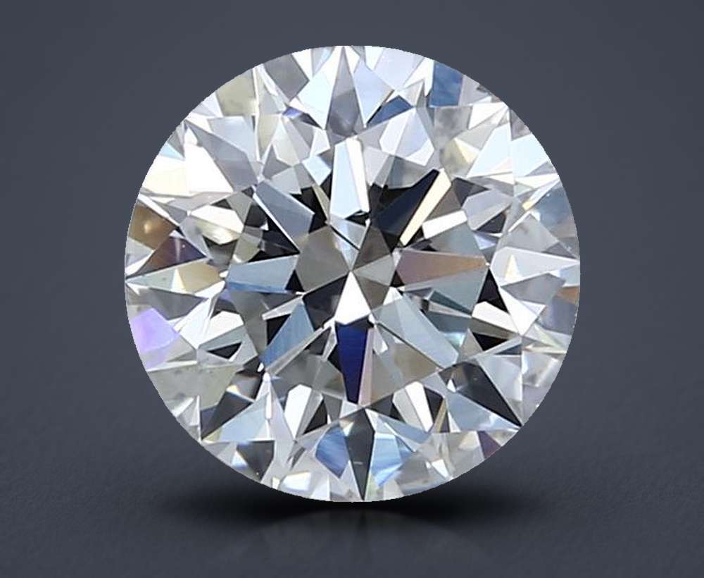 2.05ct F VS2 Rare Carat Ideal Cut Round Lab Grown Diamond