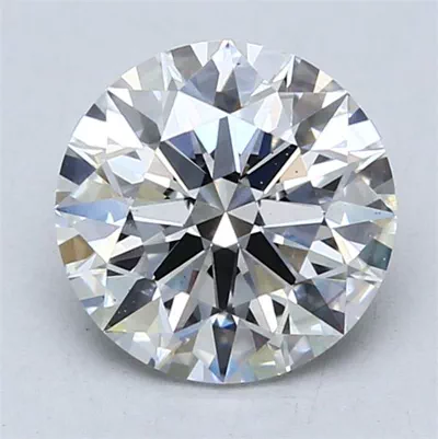 2.01ct E VS2 Rare Carat Ideal Cut Round Lab Grown Diamond