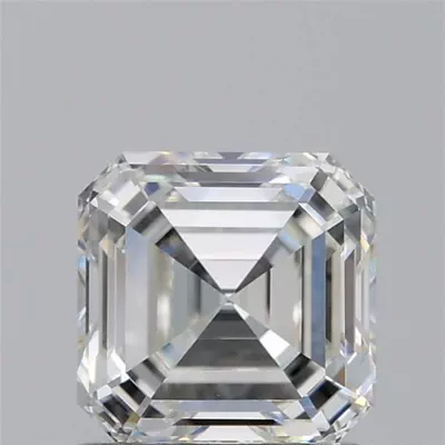 1.02ct H VS1 Rare Carat Ideal Cut Asscher Diamond