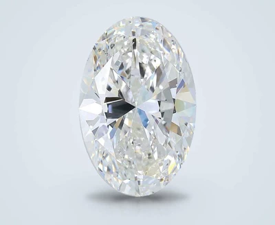 7.20ct I SI1 Rare Carat Ideal Cut Oval Diamond