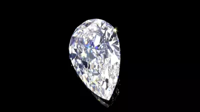 5.13ct F VVS1 Excellent Cut Pear Diamond