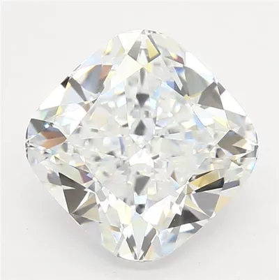 3.32ct E VVS2 Rare Carat Ideal Cut Cushion Lab Grown Diamond