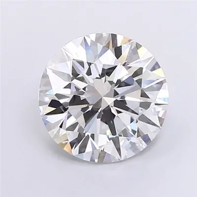 5.02ct D VVS1 Rare Carat Ideal Cut Round Lab Grown Diamond